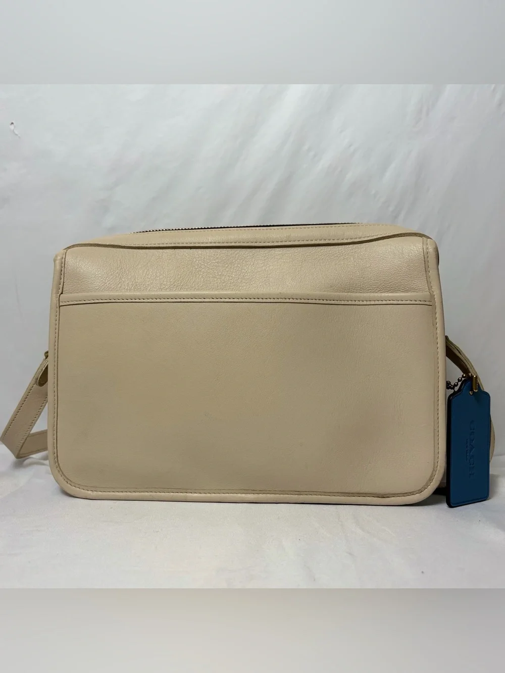 Vintage Coach Carson Crossbody Bag 9939 USA Made - Bone | Exceptional Condition